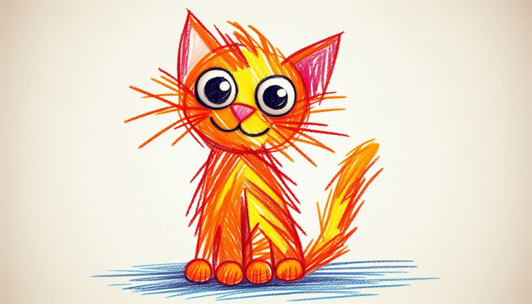 Colorful Cat Logo